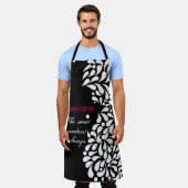 秘密の材料は愛パーソナライズされただ  エプロン (着用した状態)