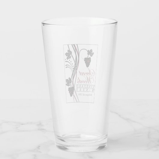 秘密の森の飲み物ガラス タンブラーグラス (裏面)