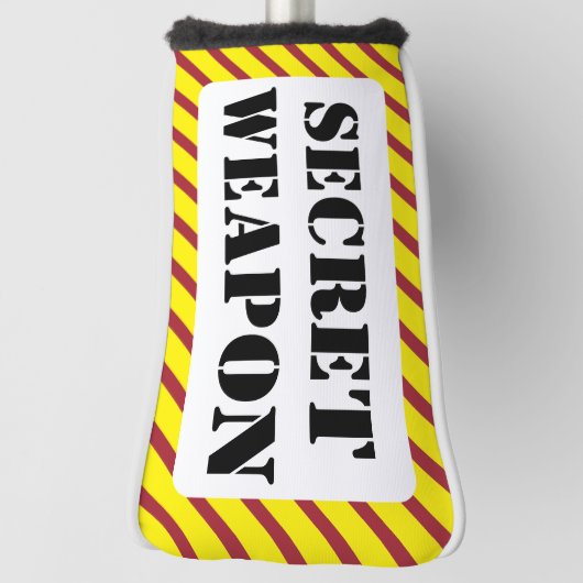 秘密の武器のゴルフクラブカバー ゴルフヘッドカバー (回転90)