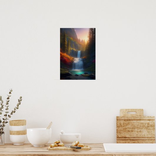 秘密の疑問に思滝を明らかに ポスター (キッチン)