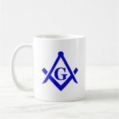 秘密の石大工の議会 コーヒーマグカップ (左)