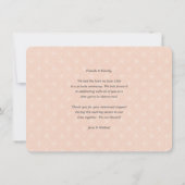 秘密の結婚発表 招待状 (裏面)