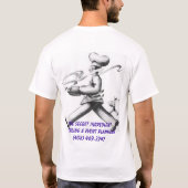 秘密の要素のケータリング及びイベントの計画 Tシャツ (裏面)