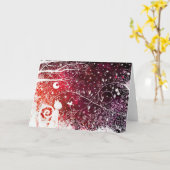 秘密の親友-挨拶状 カード (黄色い花)