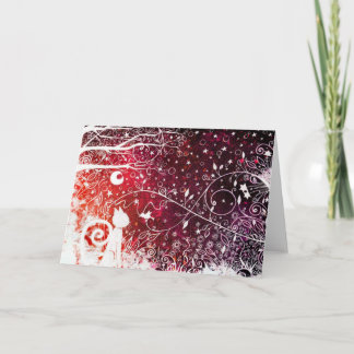 秘密の親友-挨拶状 カード