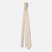 秘密の記号のタイ- Unicodeの羊皮紙 ネクタイ (裏面)