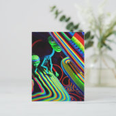 秘密の誕生日パーティー ケン・ゲージ 超現実主義 ポストカード (スタンド正面)