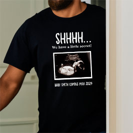 秘密の超音波妊娠告知 Tシャツ