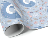 秘密の隠れ家 – かわいいキツネ ラッピングペーパー (ロールコーナー)