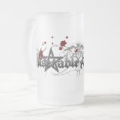 秘密の霜の降りたなマグ!!! フロストグラスビールジョッキ (正面左)