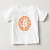 秘密のbitcoin ベビーTシャツ (正面)