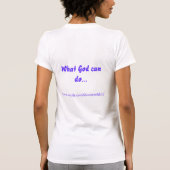 秘密のTシャツなし Tシャツ (裏面)