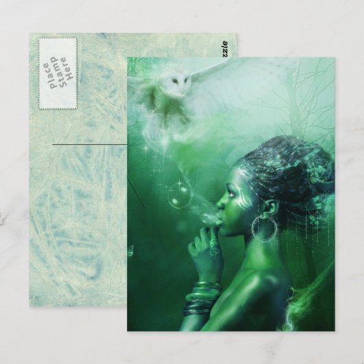 秘密はがき ポストカード (正面/裏面)