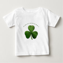 秘密は3人には知られない。古アイルランドの格言 ベビーTシャツ