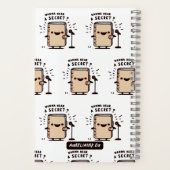 秘密を聞きたい?漫才コメディノート ノートブック (裏面)