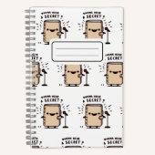 秘密を聞きたい?漫才コメディノート ノートブック (正面)