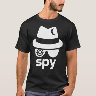 秘密エージェントスパイに最適なスパイ Tシャツ
