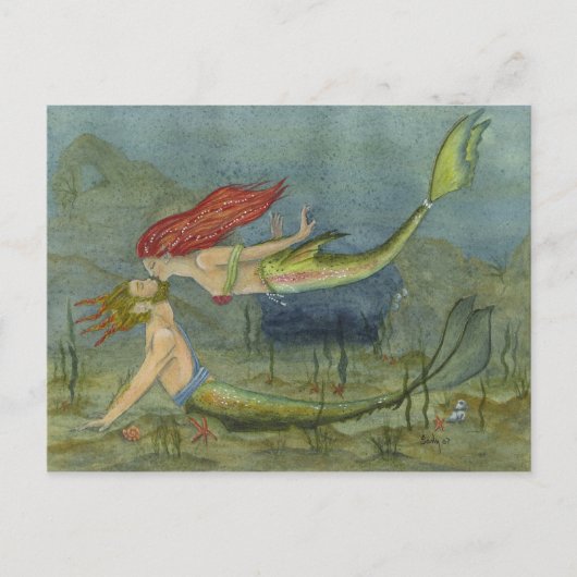 秘密キスはがき ポストカード (正面)