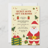 秘密サンタギフト取引所 招待状 (正面)
