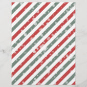 秘密サンタクリスマスギフト交換アンケート チラシ (裏面)