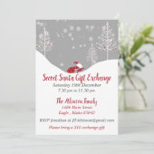 秘密サンタクリスマスギフト交換パーティー 招待状 (スタンド正面)