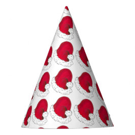 秘密サンタクロース父クリスマスレッドハット パーティーハット