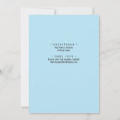 秘密ビーチマウイ、トロピカル、パラダイス結婚ズ セーブザデート (裏面)