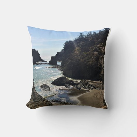 秘密ビーチ、サミュエル・H・ボードマン、オレゴン クッション (正面)