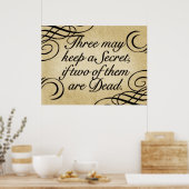 秘密保は三つ ポスター (キッチン)