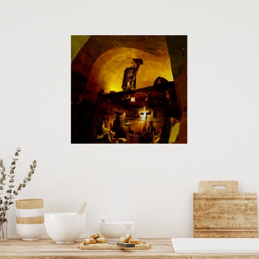 秘密学校 ポスター (キッチン)