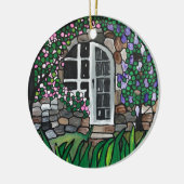 秘密庭のドア セラミックオーナメント (左)
