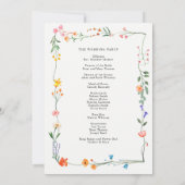 秘密庭園の結婚式式 (裏面)