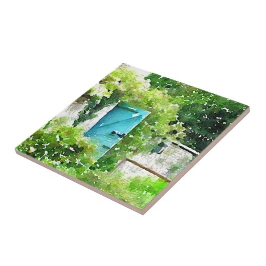 秘密庭 タイル (側面)