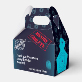 秘密捜査官スパイ神秘パーティー フェイバーボックス