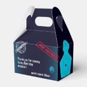 秘密捜査官スパイ神秘パーティー フェイバーボックス (正面サイド)