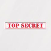 秘密捜査官スパイ神秘パーティー ラベル (デザイン1)