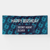 秘密捜査官スパイ神秘パーティー 横断幕 (横)