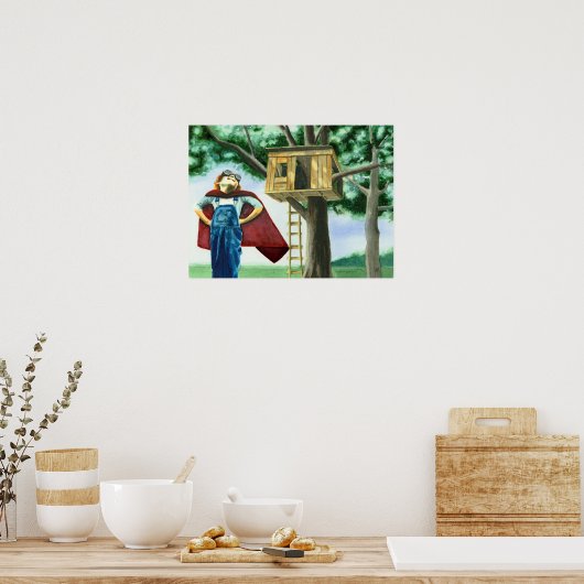 秘密本部 ポスター (キッチン)