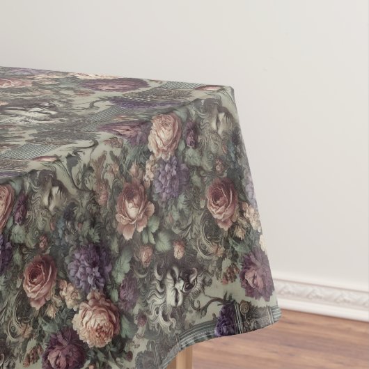 秘密結社開花らせん状- Med Pattern テーブルクロス (インサイチュ)