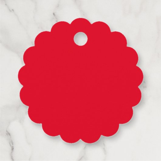 秘密配送型枠サンタズストライプクリスマスギフト フェイバータグ (裏面)