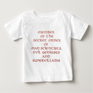 秘密順序の乳児のTシャツのメンバー ベビーTシャツ
