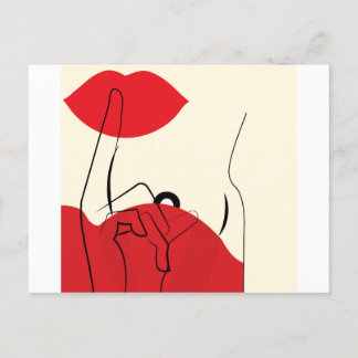 秘密 インビテーションポストカード