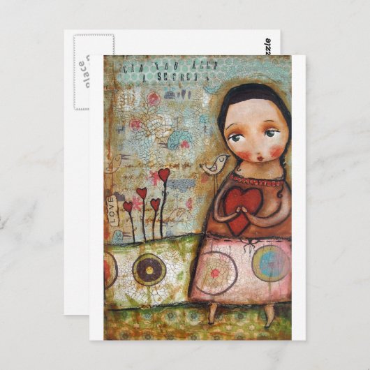 秘密 ポストカード (正面/裏面)