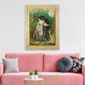 秘密、1858年 キャンバスプリント (インサイチュ (リビング))