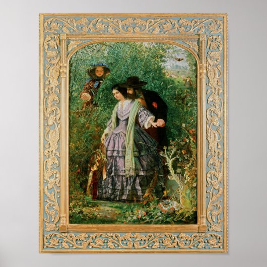 秘密、1858年 ポスター (正面)