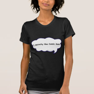 秘密Sans漫画 Tシャツ