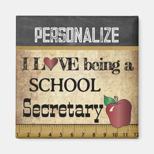 秘書になるのが大好き マグネット (正面)