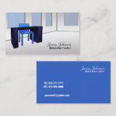 秘書の名刺 名刺 (正面/裏面)