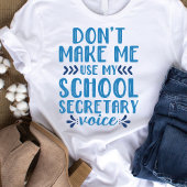 秘書の声Tシャツを使わせるな Tシャツ