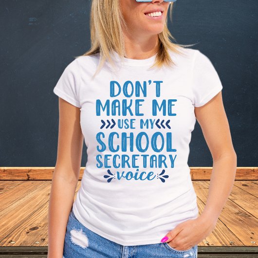 秘書の声Tシャツを使わせるな Tシャツ